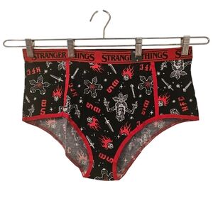 Multi-Coloured Torrid Women's "Stranger Things" Mid-Rise Cotton Brief Panty